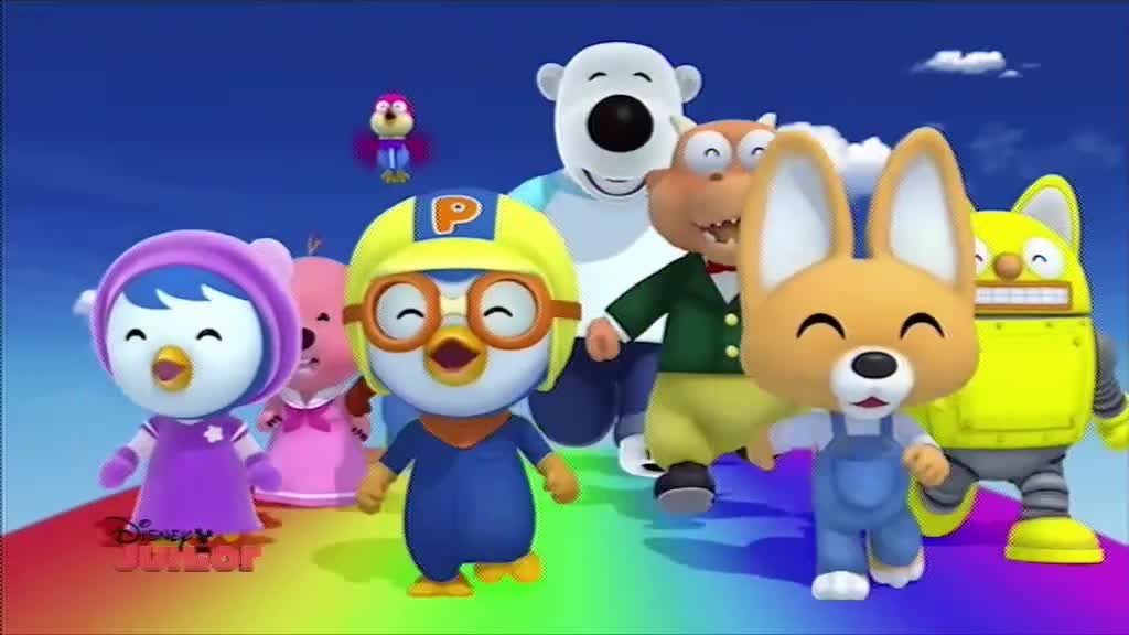 Pororo Den Lille Pingvin på Disney Junior Scandinavia (2015, dansk) (FALSK)