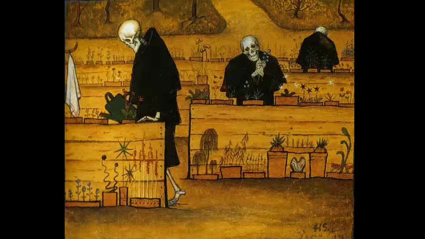 en el jardin de la muerte