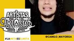 ARTISTAS POR LOS ARTISTAS "Camilo Mayorga"