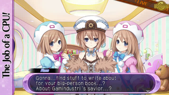 Hyperdimension Neptunia U Action Unleashed - City Watch Lowee Ch.2 - The Job Of A CPU