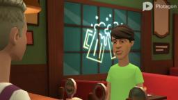 Caillou makes a Boris gets grounded plotagon animation/Grounded