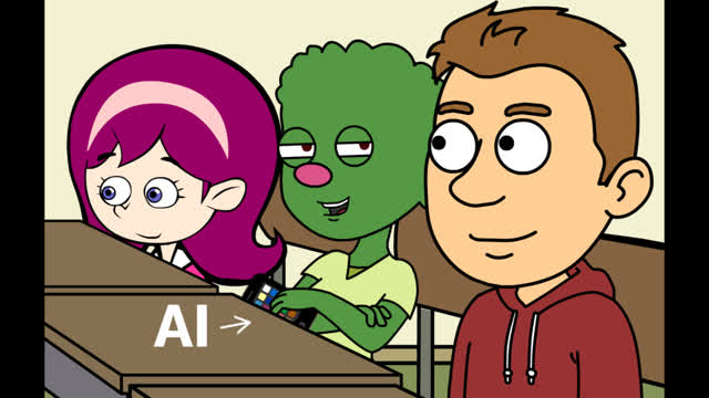 Broccoli (N&P) uses generative AI at school, gets suspended, and gets grounded