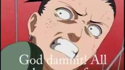 When Shikamaru doesnt like Zelda music be like.