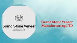 Grand Stone Brick Veneer Manufacturing in Calgary, AB