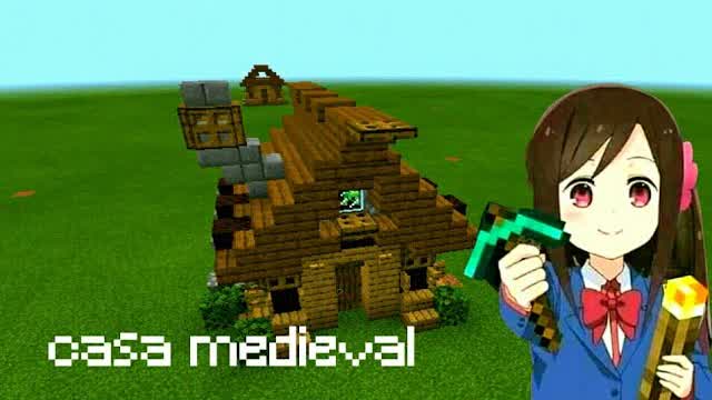-- Minecraft Tutorial _ Casa MEDIEVAL ⚒️