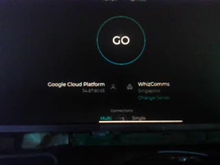 Google cloud platform wifi speedtest (singapore)