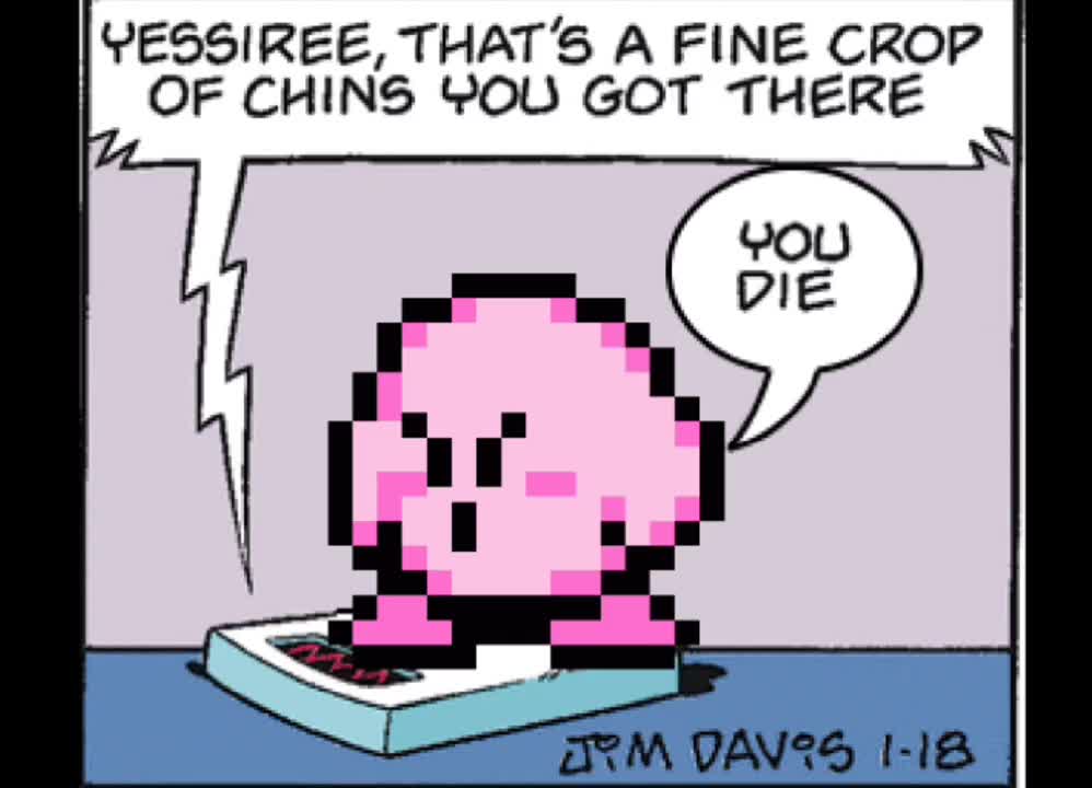 Kirby on the Scale (Comic Dub + Garfield Crossover)