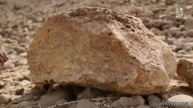 Muslim execution with a rock