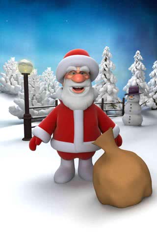 Santa Claus wishes Peppino and The Noise a Merry Christmas!