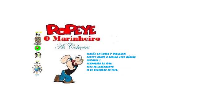 POPEYE _ POPEYE GANHA O JEEP MÁGICO VERSÃO EM CORES DUBLADO