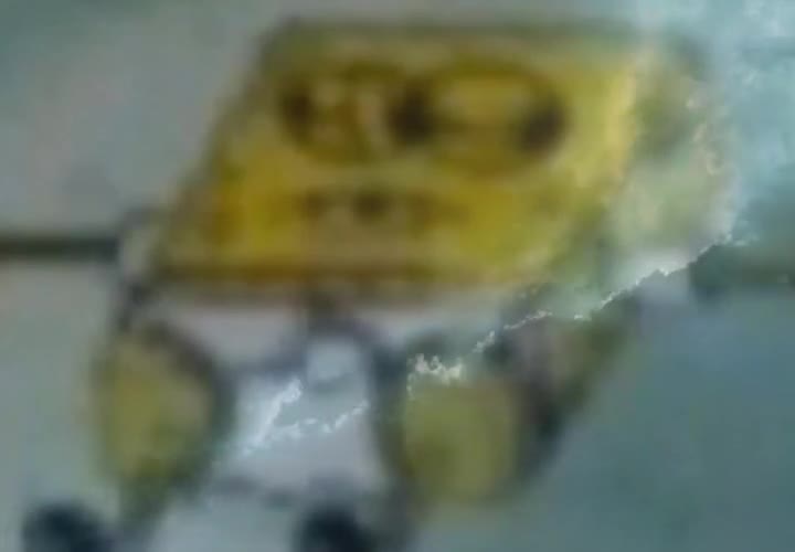 spongebob laying on the ground in his underwire