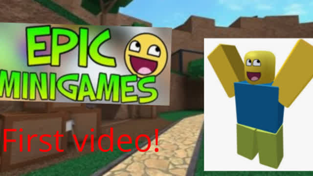My first video! Playing epic minigames!