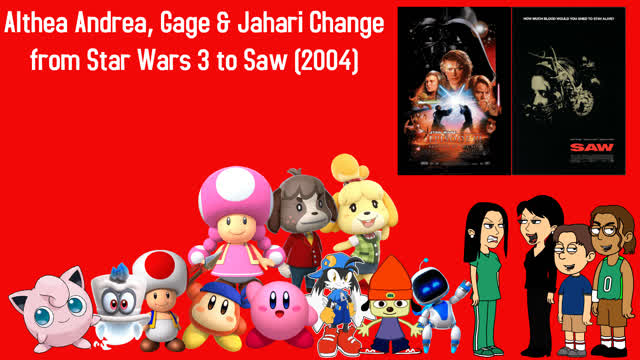 KCPA Movie: Althea Andrea, Gage & Jahari Change from Star Wars 3 to Saw (2004)