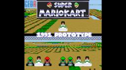 [Nintendo Archive] Super Mario Kart 1991 Prototype