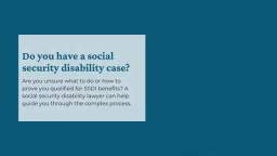 What You Should Know About Social Security Disability