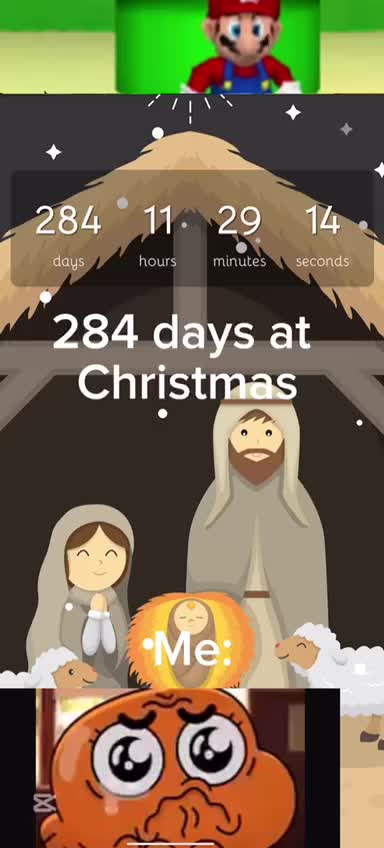 284 days at Christmas