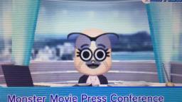 Tomodachi Life - Mii News - Monster Movie Press Conference (3rd of April 2021)