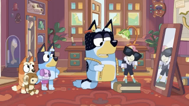 Bluey S2E38 Mr. Monkeyjocks