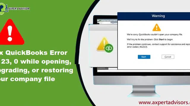 Learn How to Resolve QuickBooks Error 6123