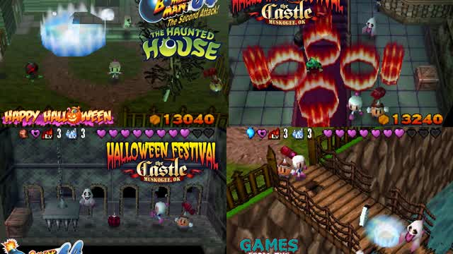 Games from the Crypt 2023 - Bomberman 64 The Second Attack (Nintendo 64) The Haunted House Stage