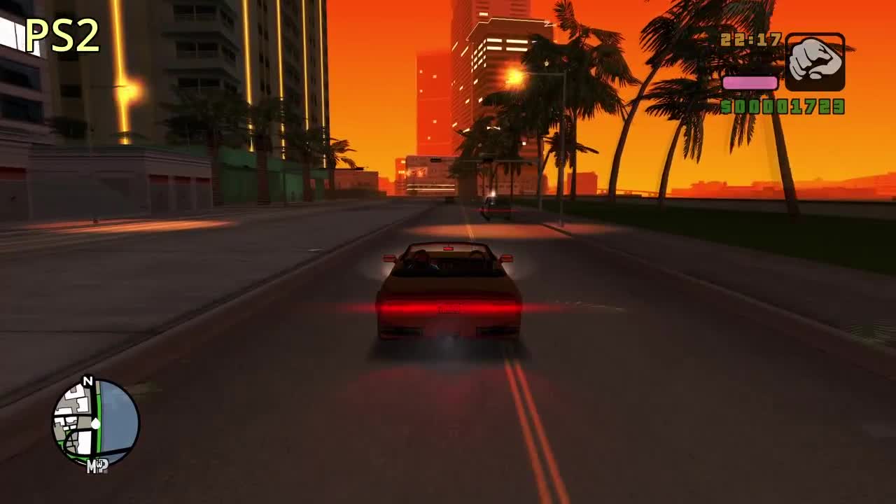 PSP & PS2 Effects: GTA Vice City Stories 20th Anniversary Edition Demo
