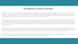 Personal Injury Attorney Guelph - MA Personal Injury Lawyer (800) 945-7048