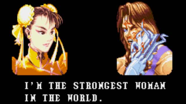 Genesis Super Street Fighter II ✪ Chun Li Arcade (No Damage)