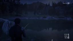 Red Dead Redemption 2 - Fishing - PS4 Gameplay