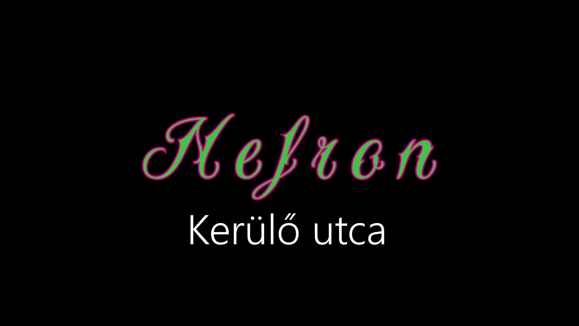 Nefron ¦ Kerülő utca (Hivatalos Audió) Nefron ¦ Kerülő utca (Hivatalos Audió)