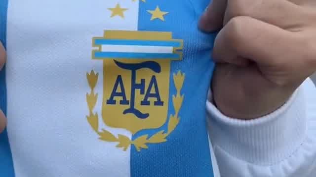 Argentina 2022 Camiseta de la 1ª equipación 3 estrellas
