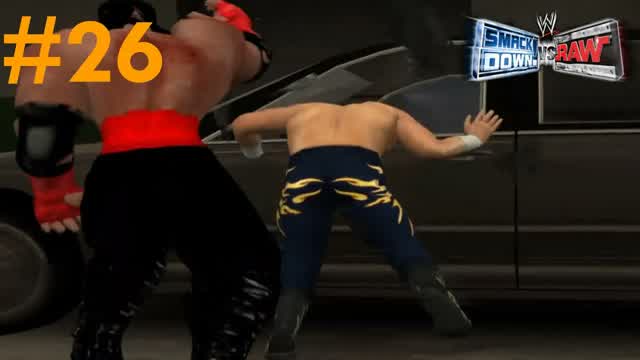 PARKING LOT BRAWLING - WWE Smackdown VS Raw Season Mode Ep.26