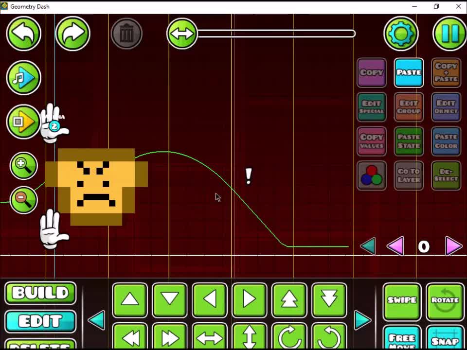 Como hacer Boss en geometry dash parte final. :D
