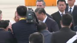 Xi Jinping arrives at economic summit in California