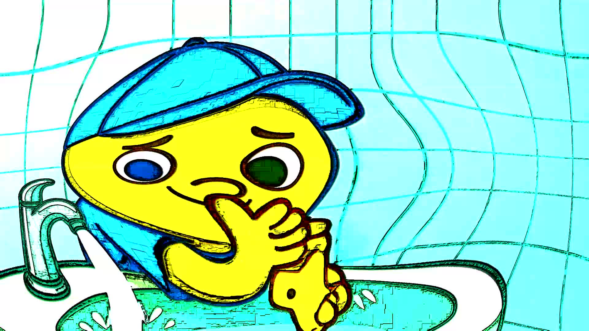 DEMENTED AI CHILD DROWNS HIS COMPANION