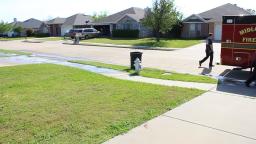 Firefighters Testing a Fire Hydrant