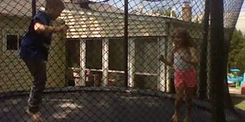 The Trampoline!