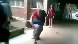 Bully gets slammed by Fat Kid