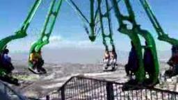 Crazy ride 909 ft above the ground