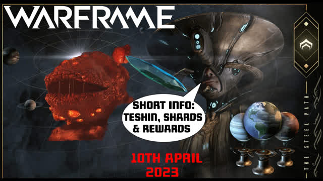 Teshin, Shards and Warframe Rewards Rotation - Weekly Reset for April 10th