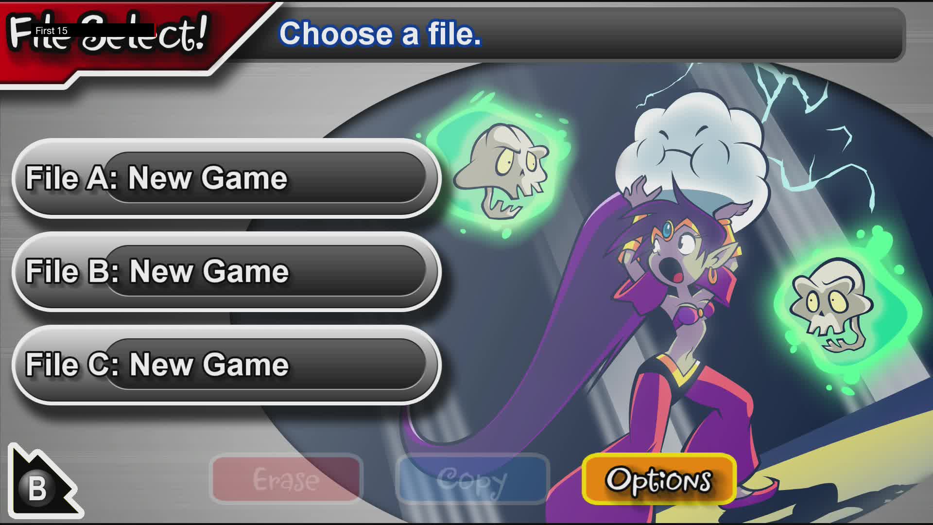 The First 15 Minutes of Shantae: Risky's Revenge - Director's Cut (Wii U)