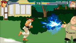 MUGEN Battles #7: Ryu vs Peter Griffin