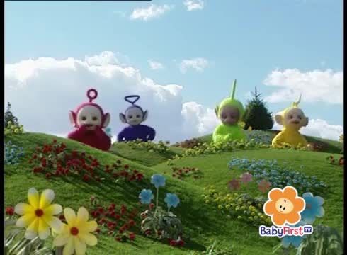 Teletubbies on BabyFirstTV (Feelings Garden)