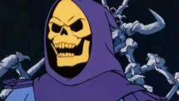 Skeletor laughs