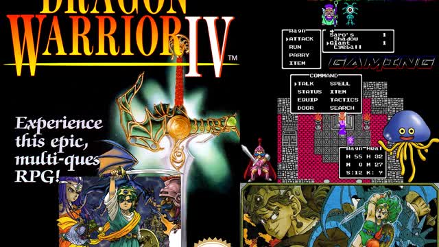 Action Extreme Gaming - Dragon Warrior 4 (Nes Version) - Ragnar and Healie Slime VS Saro's Shadow Action Extreme Gaming - Dragon Warrior 4 (Nes Version) - Ragnar and Healie Slime VS Saro's Shadow