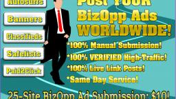 Post Your BizOpp Ads WORLDWIDE!