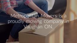 Metropolitan Mover in Vaughan, ON