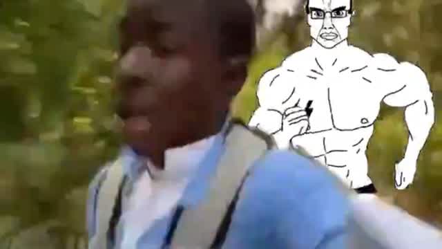 Chud chases nigger