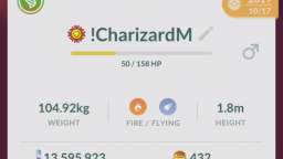 Pokémon GO-Charizard Y Mega Evolution