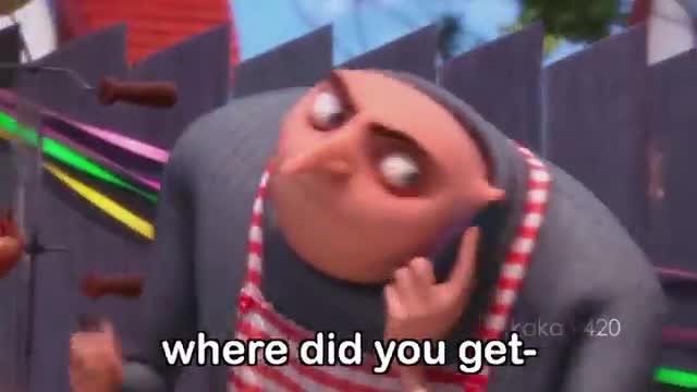 gru becomes chicken