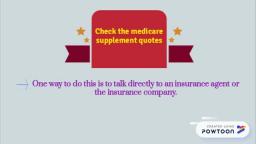 How to Get a Free Medicare Supplement Rate Quote